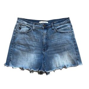 KanCan Denim Cutoff Shorts Blue Size 8